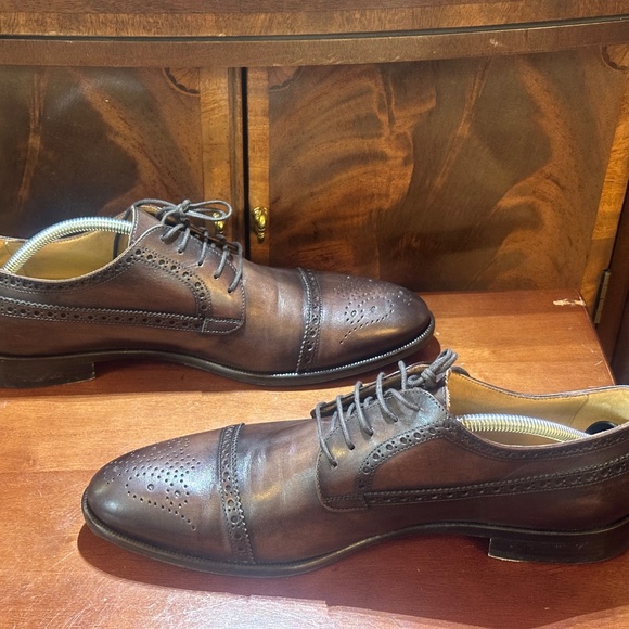 Curatore Captoe Lace Up Dress Shoes - Picture 5 of 8